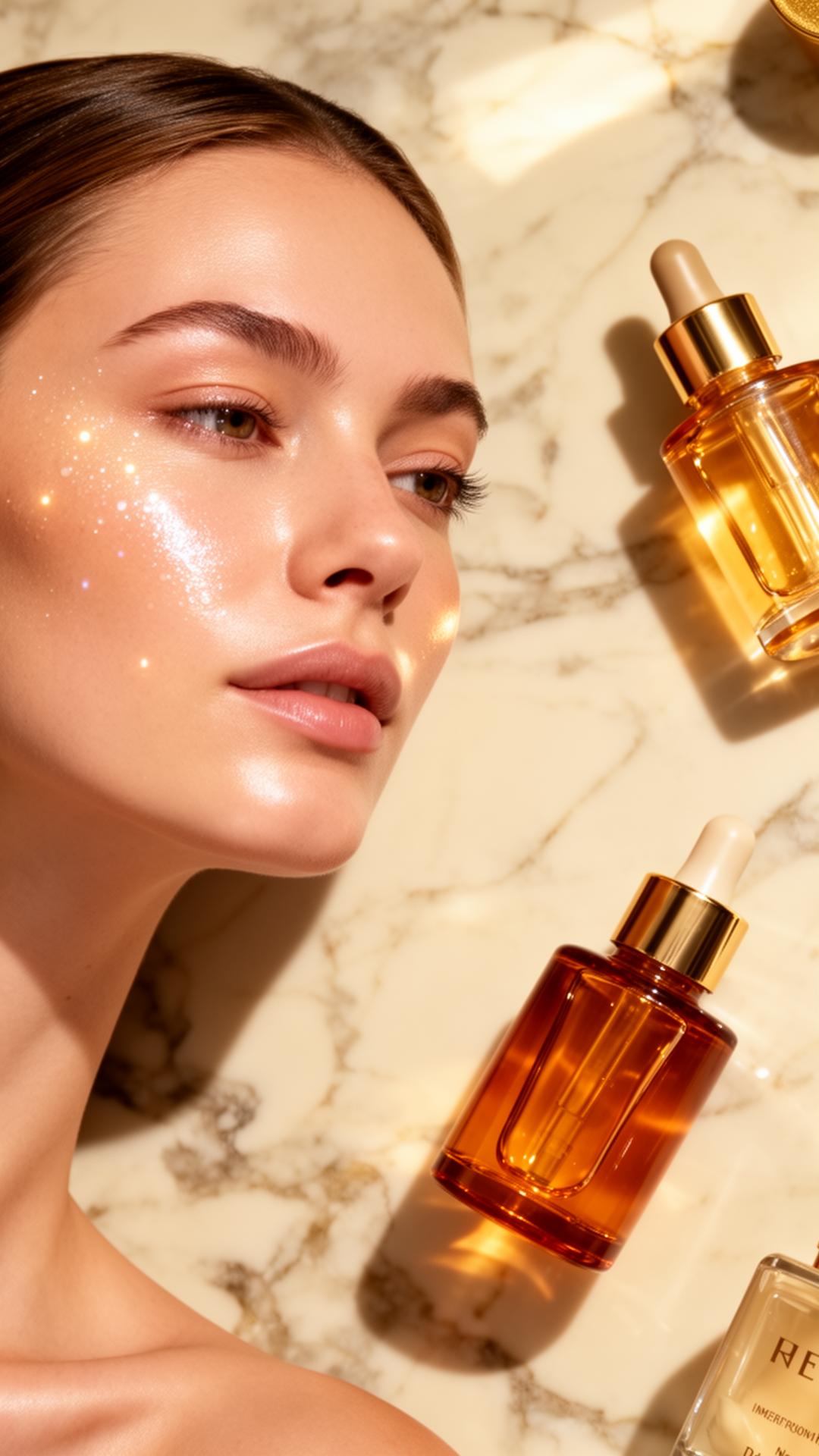 Glowing skin with premium serums